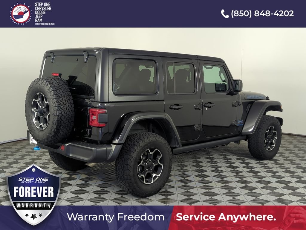 Used 2023 Black Jeep Rubicon 4xe image 6