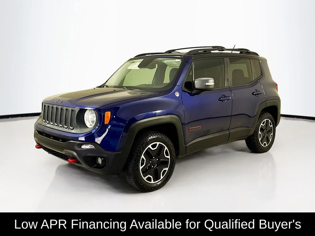 Used 2016 Jetset Blue Jeep Trailhawk image 3