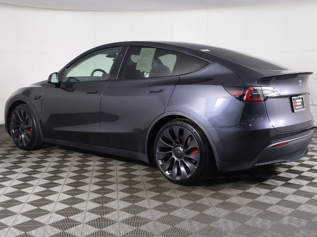 Used 2024 Gray Tesla Performance image 12