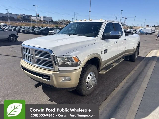 Used 2012 White Ram Laramie Longhorn image 3