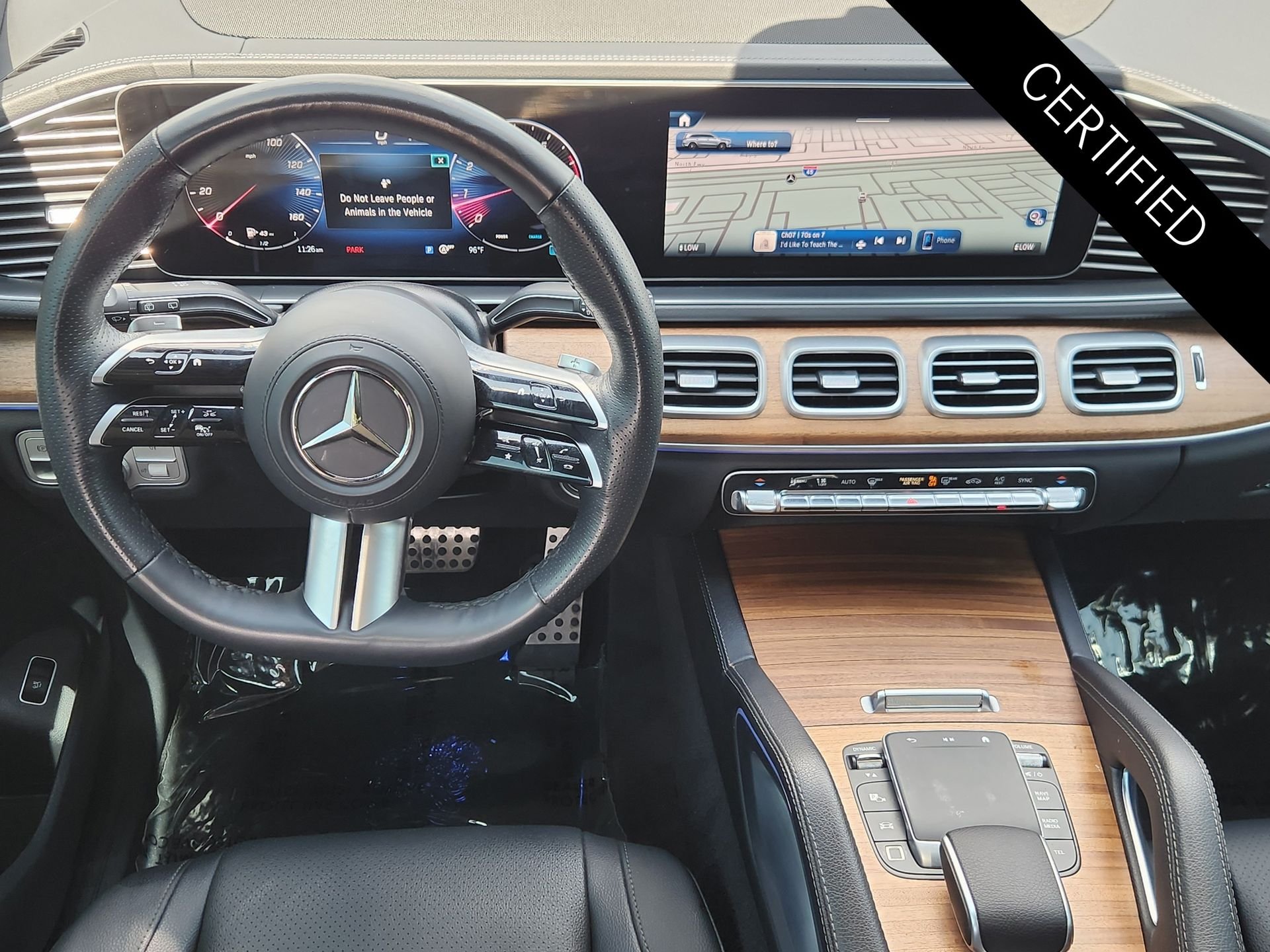 Certified Used 2025 Selenite Grey Metallic Mercedes-Benz GLS 450 image 27