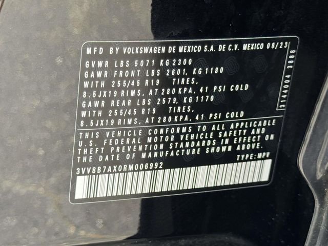 Certified Used 2024 Black Volkswagen 2.0T SE R-Line Black image 30