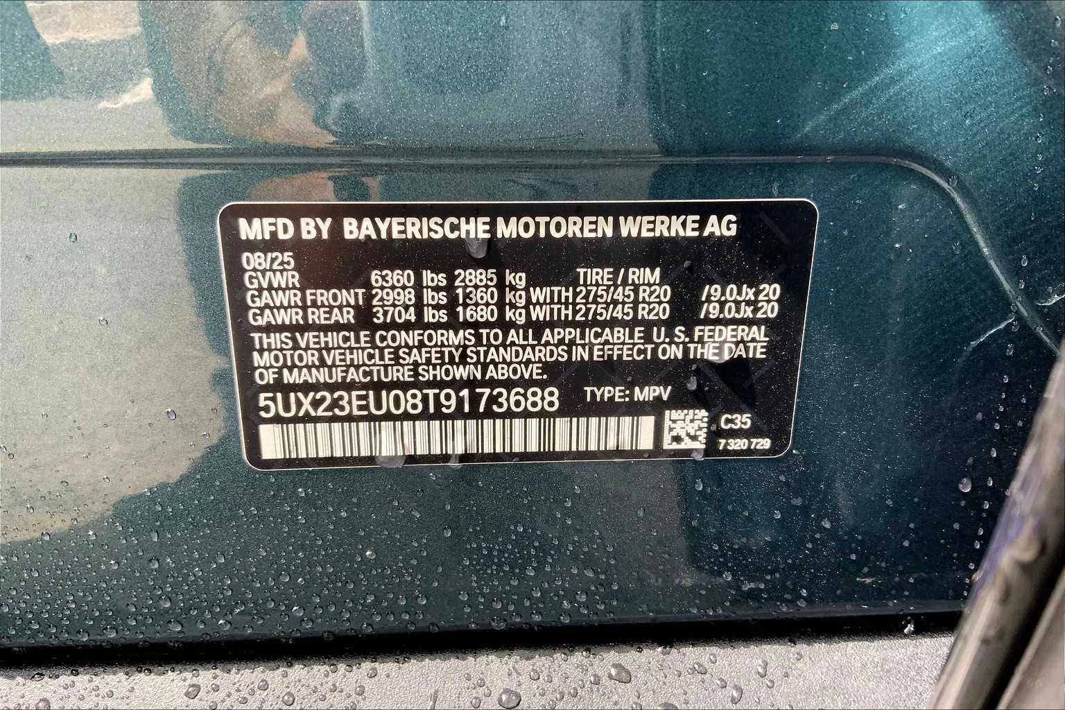 New 2026 Blue Ridge Mountain Metallic BMW xDrive40i image 18