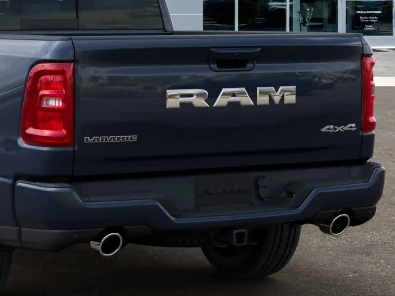 New 2026 Forged Blue Metallic Exterior Paint RAM Laramie image 13