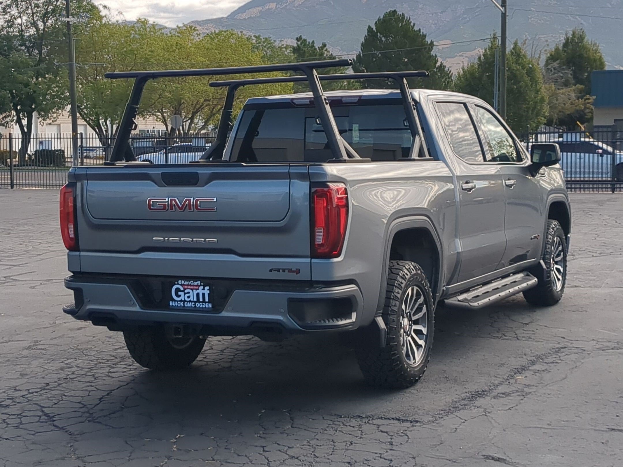Used 2020 Satin Steel Metallic GMC AT4 image 3