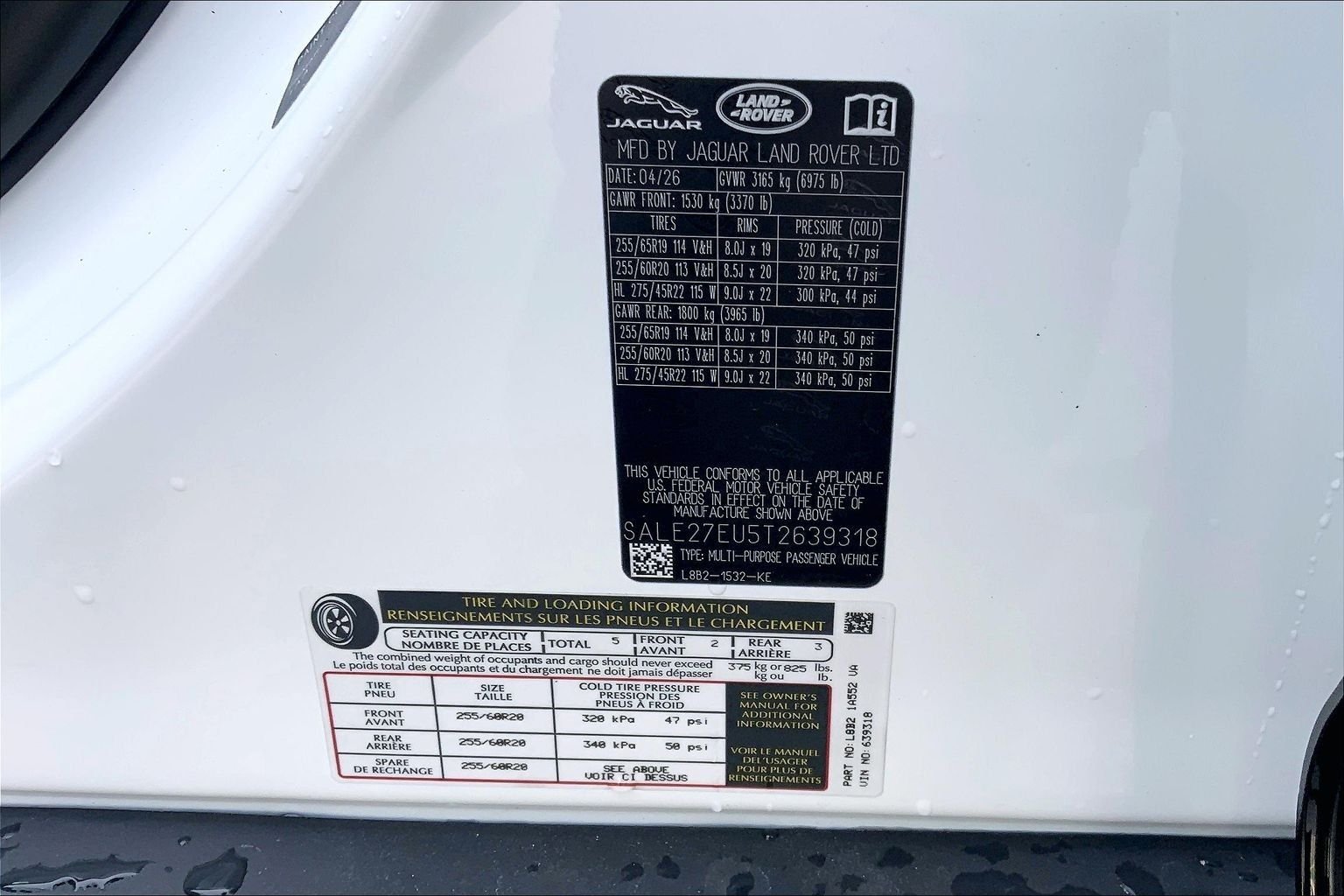 New 2026 Fuji White Land Rover X-Dynamic SE image 18
