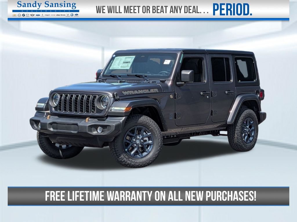 New 2026 Granite Crystal Metallic Clear-Coat Exterior Paint Jeep  image 1