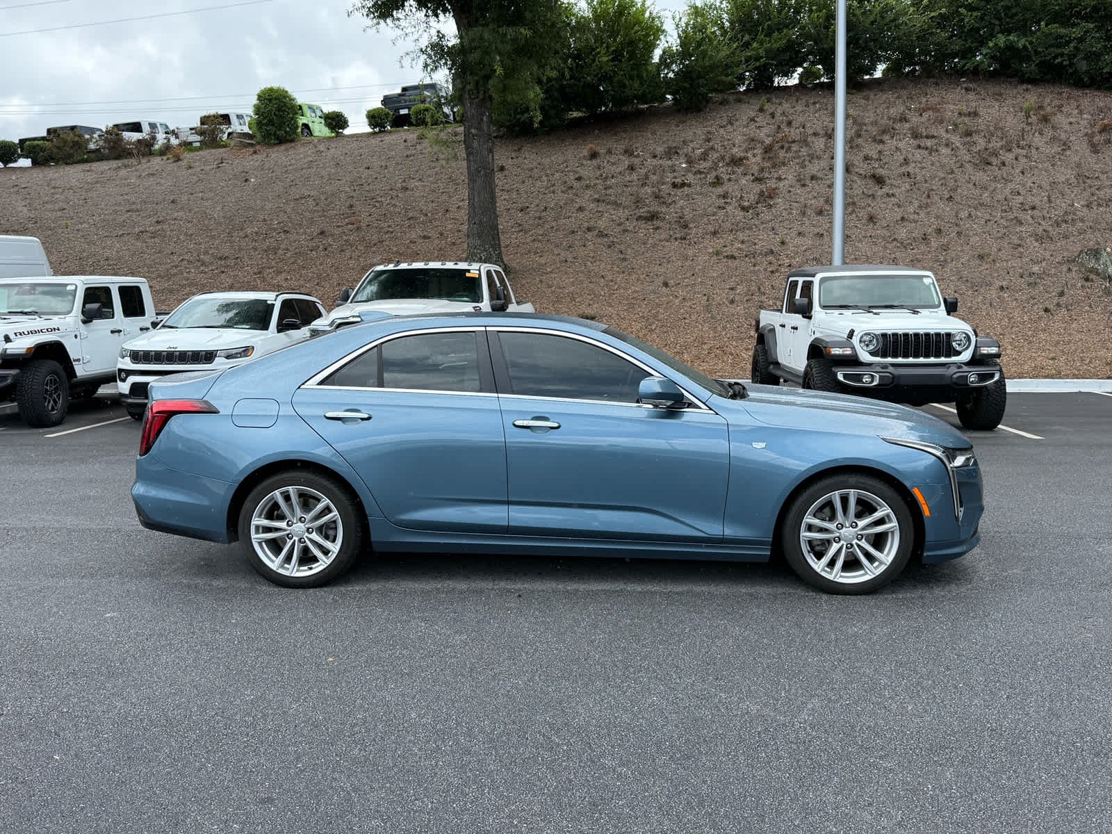 Used 2023 Midnight Steel Metallic Cadillac Luxury image 6