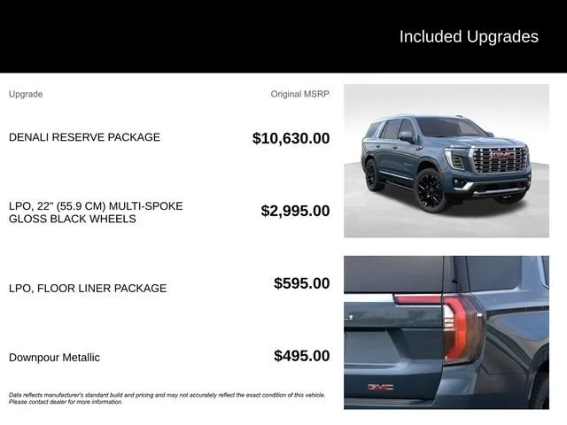 New 2026 Downpour Metallic GMC Denali image 6