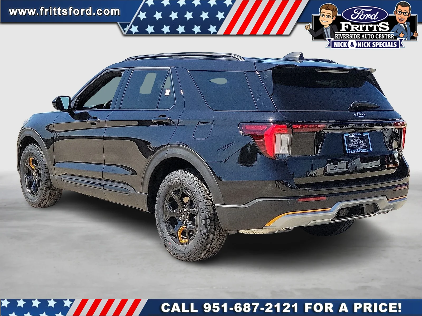 New 2026 Agate Black Metallic Ford Tremor® image 2