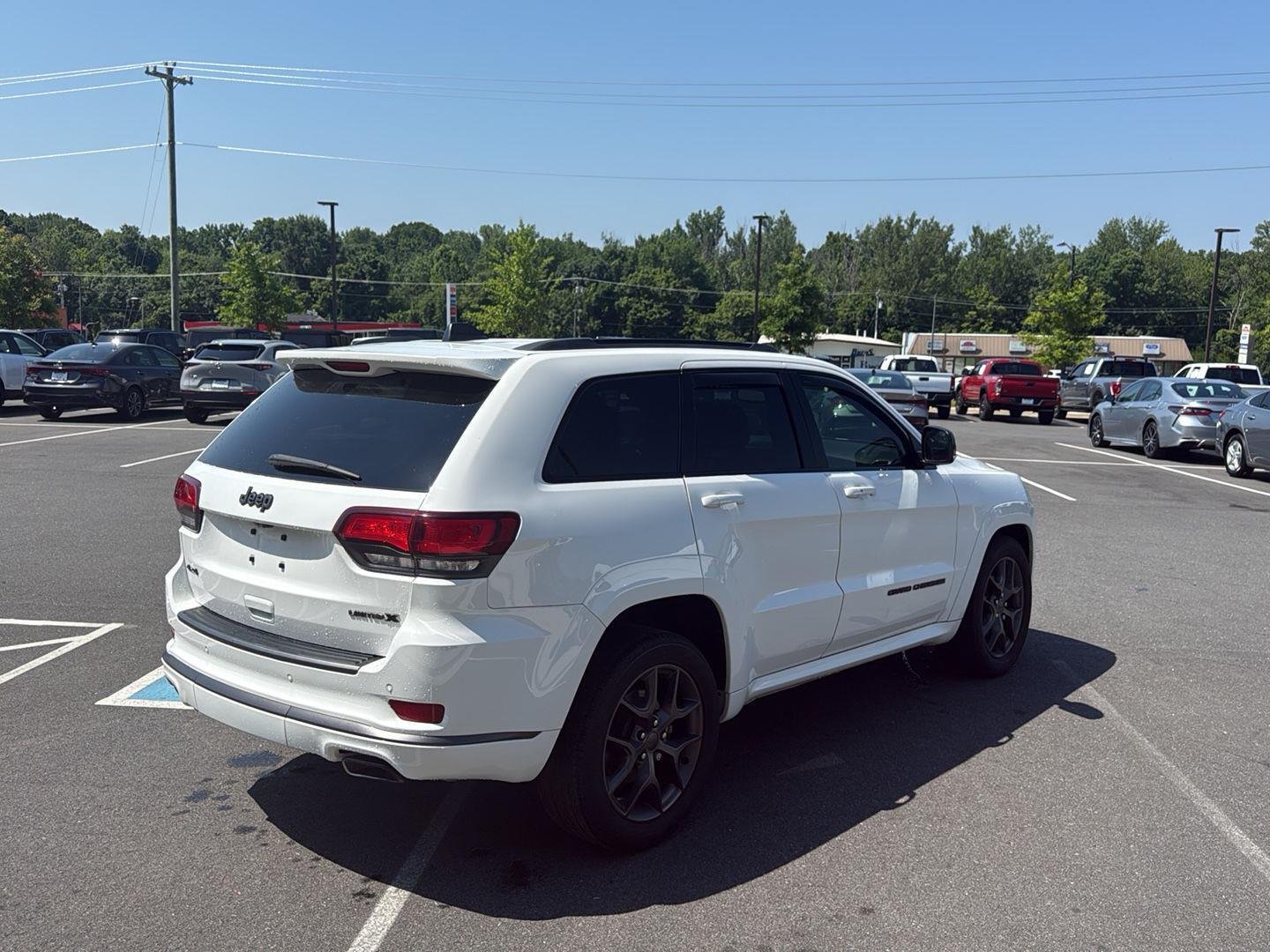 Used 2020 Bright White Clearcoat Jeep Limited X image 6