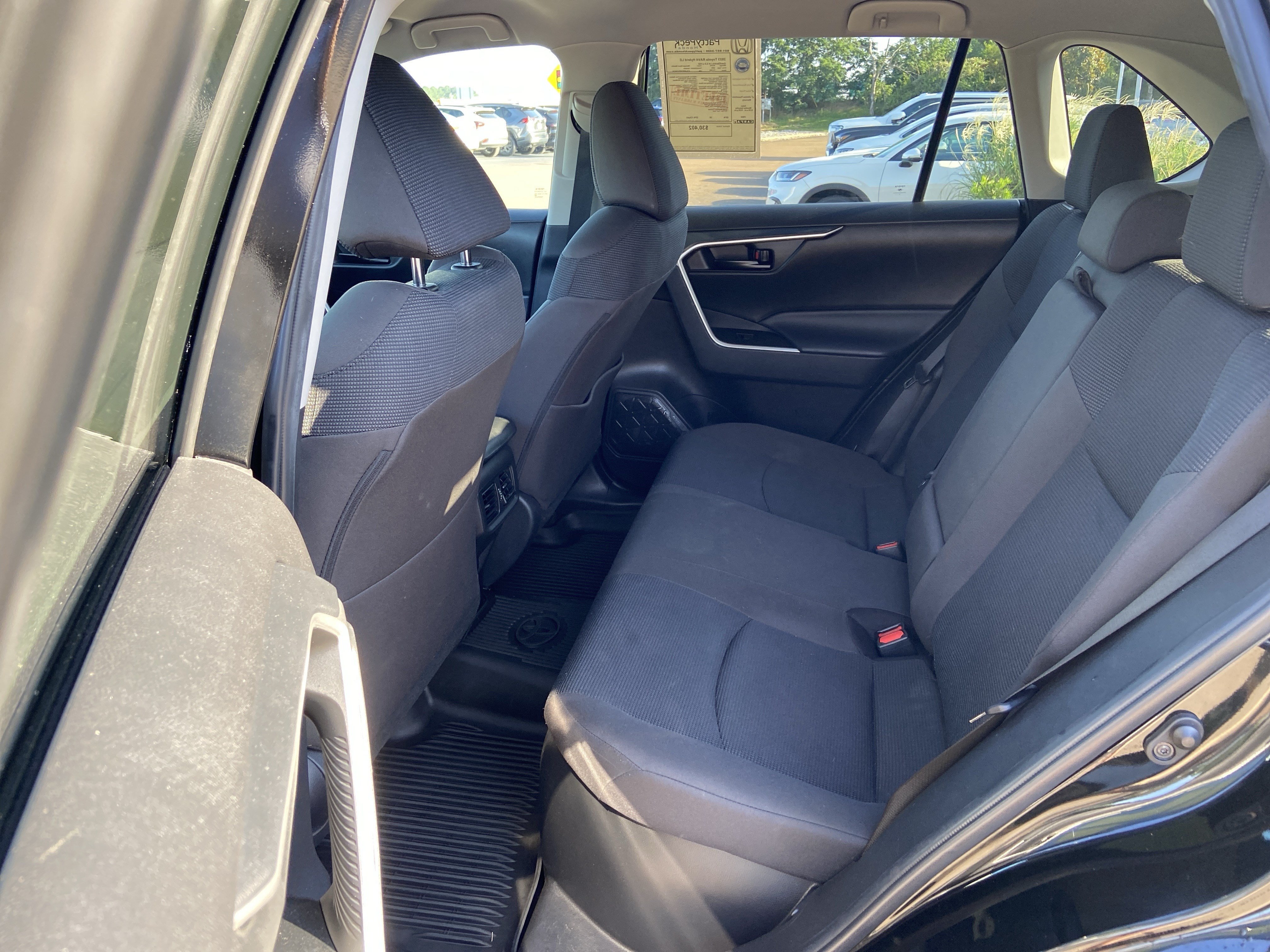 Used 2023 Midnight Black Metallic Toyota Hybrid LE image 47