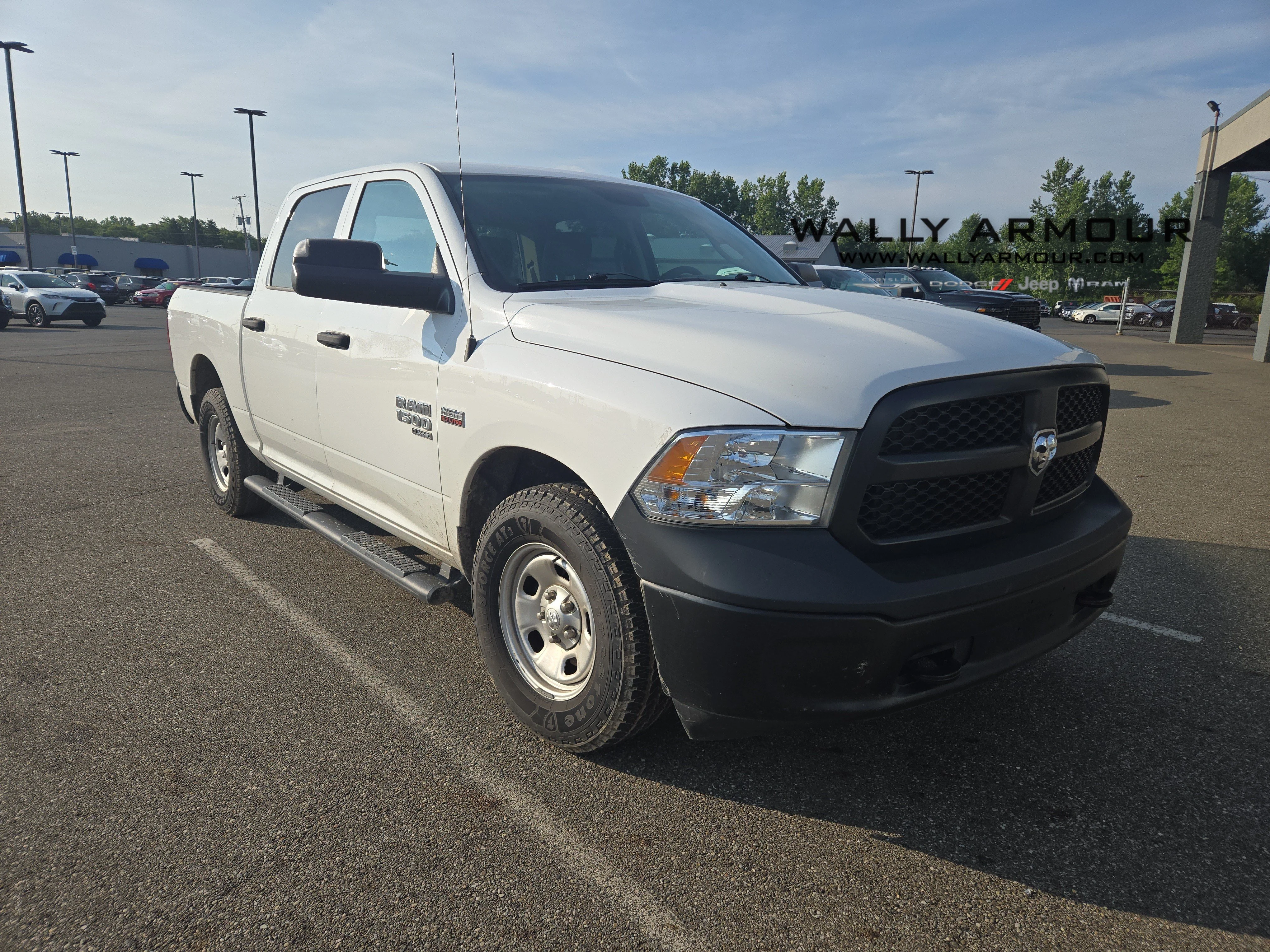 Used 2019 Bright White Clearcoat Ram Tradesman image 1