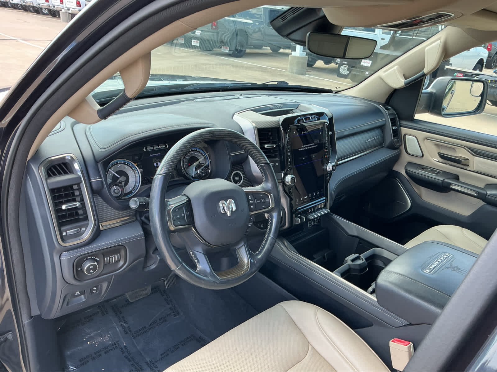 Used 2021 Maximum Steel Metallic Clearcoat Ram Limited image 15