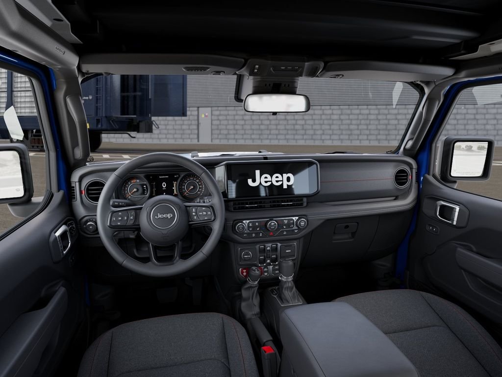 New 2026 Hydro Blue Pearl-Coat Exterior Paint Jeep Rubicon image 14