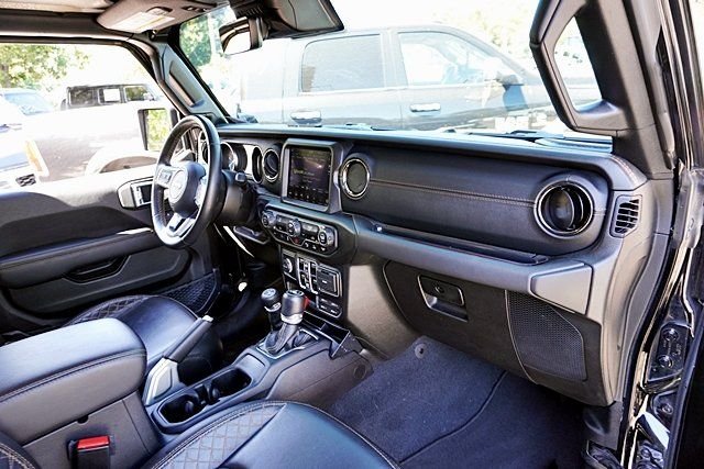 Used 2021 Black Jeep 4-Door Sahara High Altitude 4xe image 14