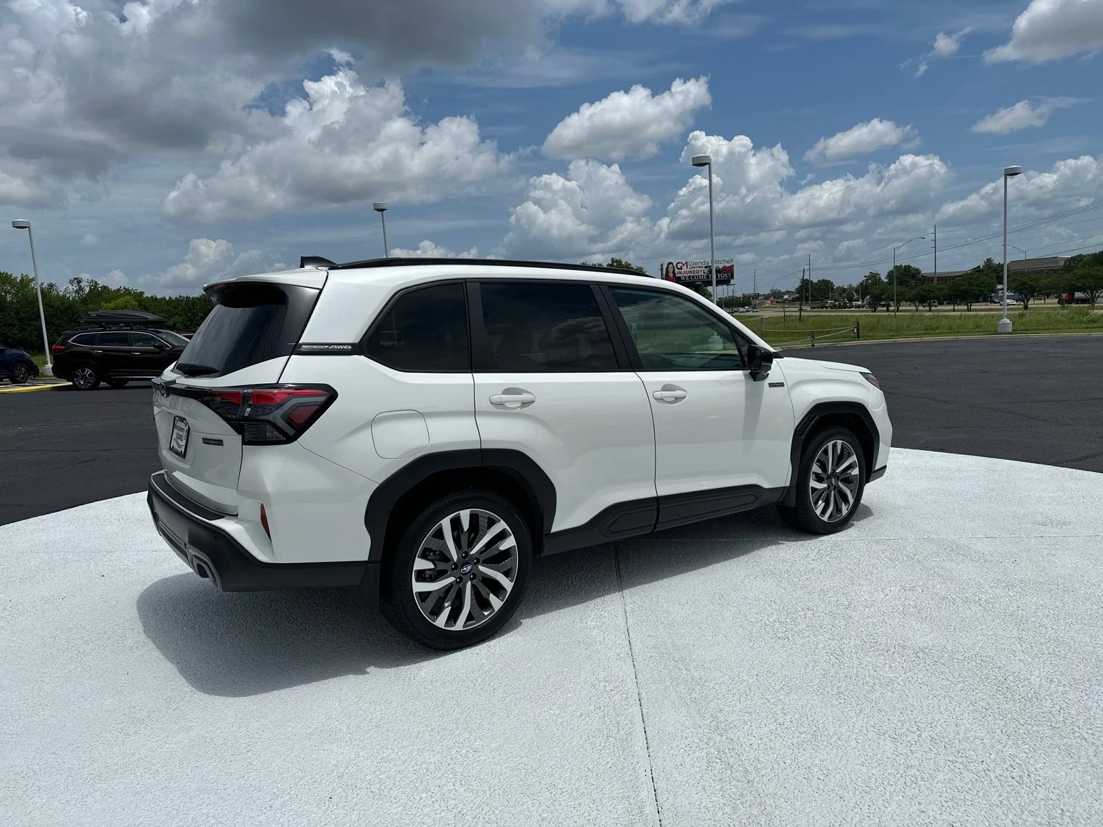Used 2026 Crystal White Pearl Subaru Touring Hybrid image 7