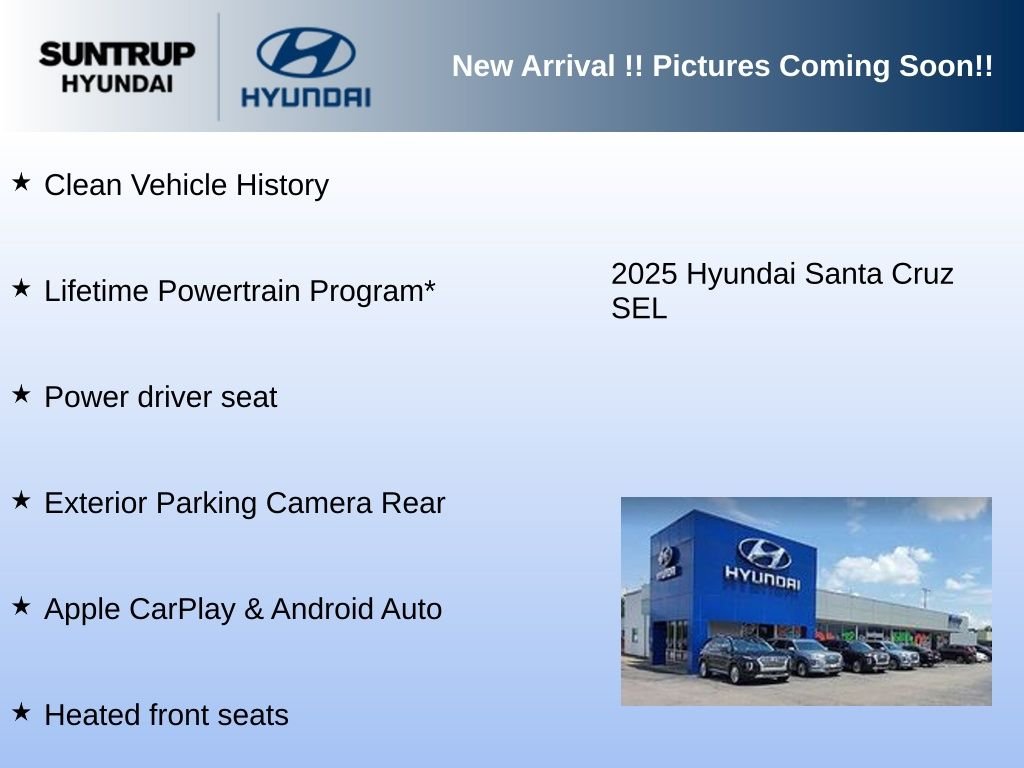 Used 2025 Hampton Gray Hyundai SEL image 2