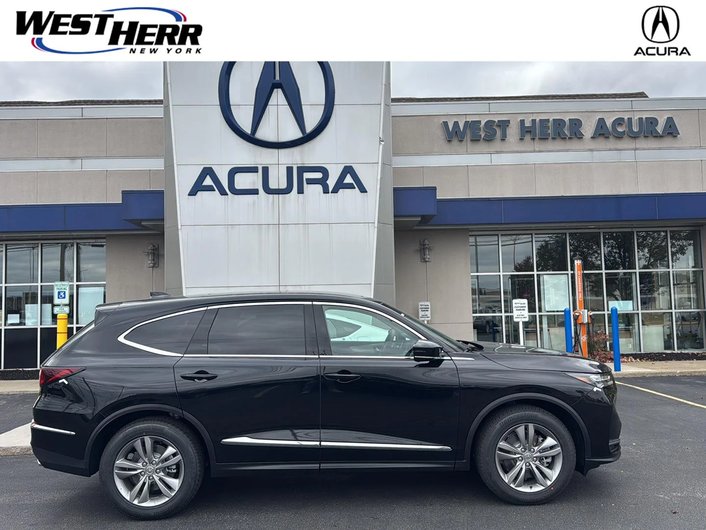 New 2026 Majestic Black Pearl Acura SH-AWD image 1