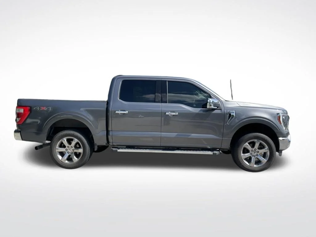 Certified Used 2021 Gray Metallic Ford Lariat image 4