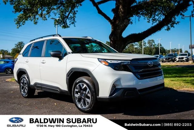 New 2026 Crystal White Pearl Subaru Premium image 1