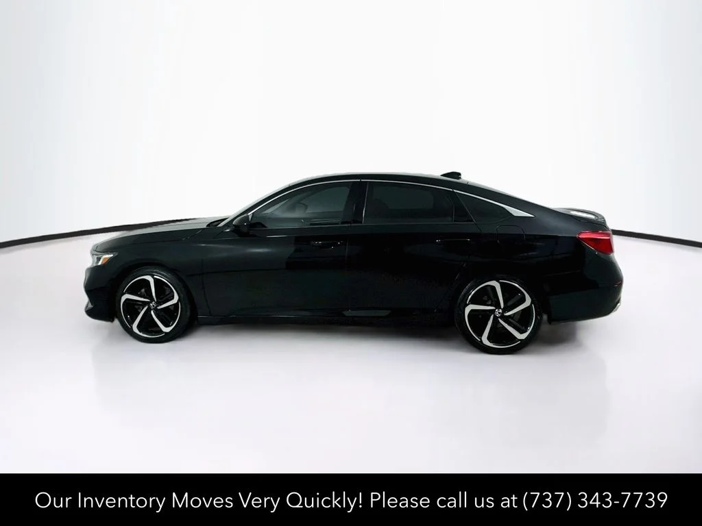 Certified Used 2021 Crystal Black Pearl Honda Sport Special Edition image 4