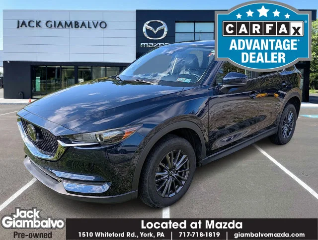 Used 2020 Blue Mazda Touring image 1