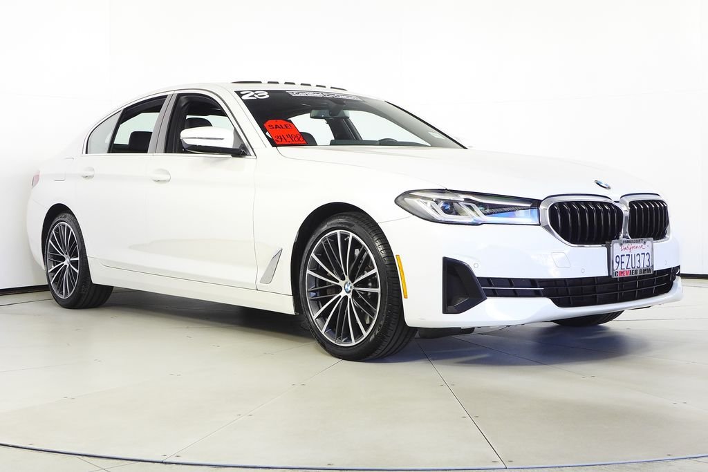 Certified Used 2023 Alpine White BMW 530i image 4