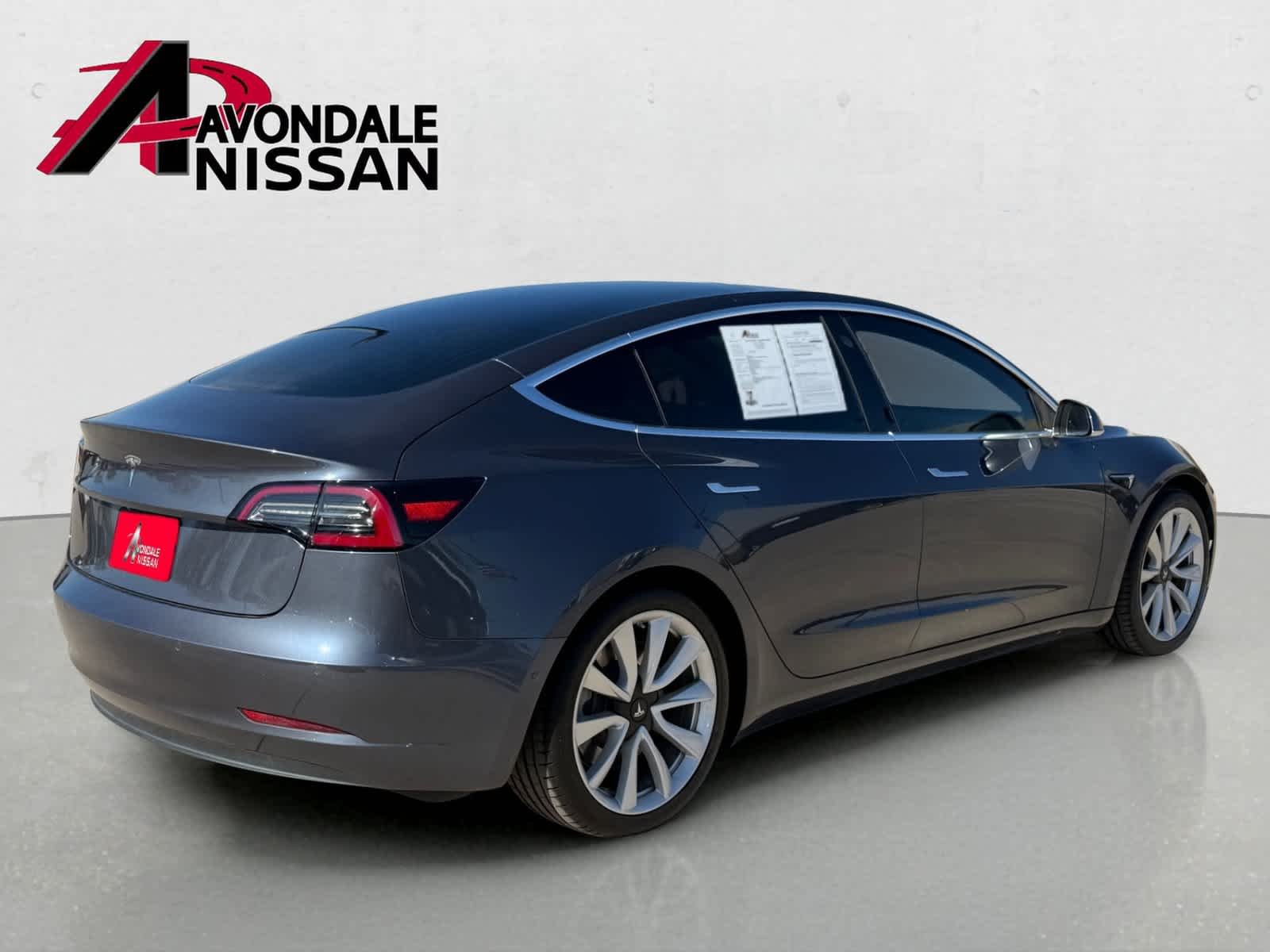 Used 2020 Gray Tesla Standard Range Plus image 6