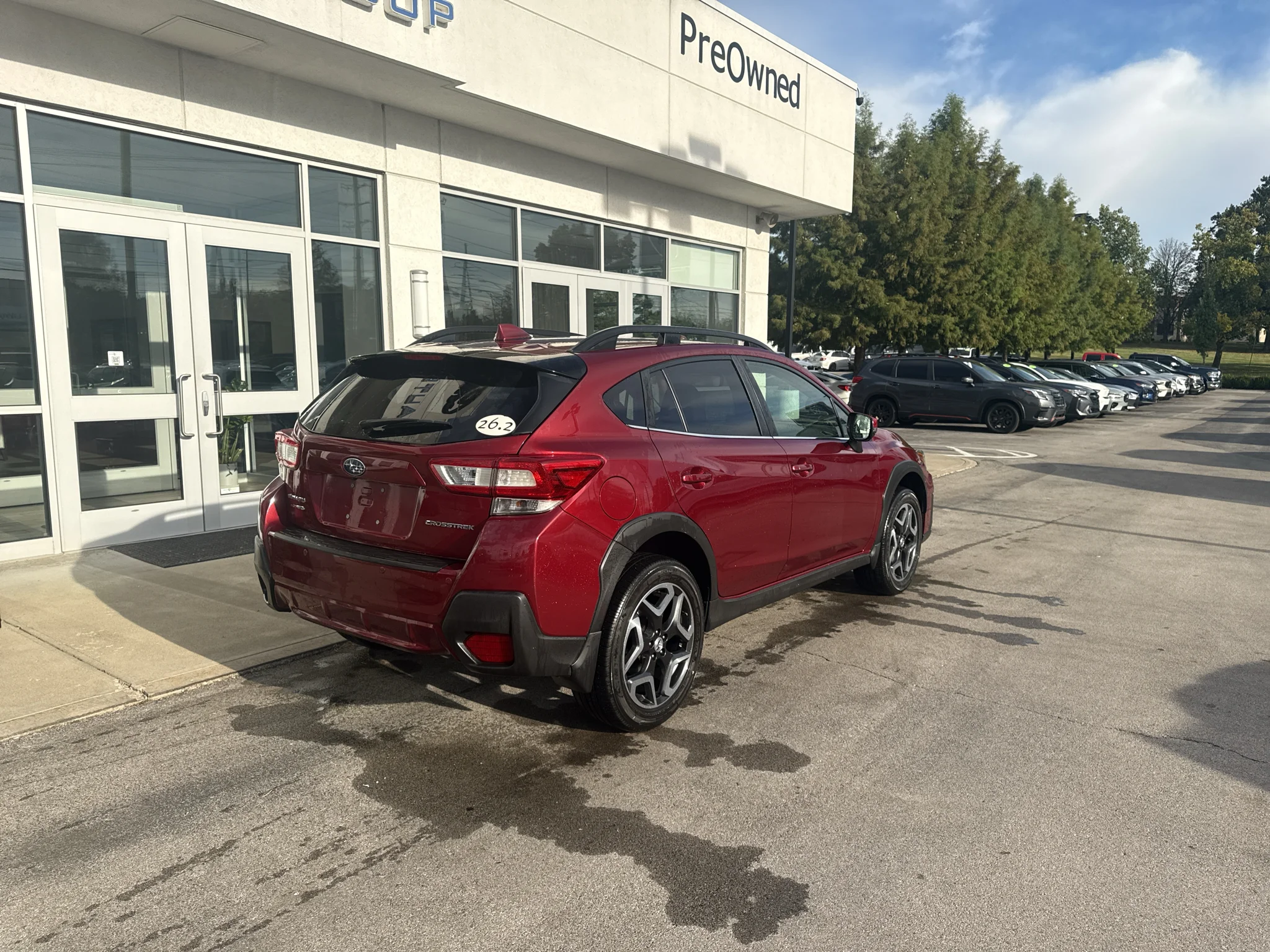 Used 2018 White Subaru Limited image 3
