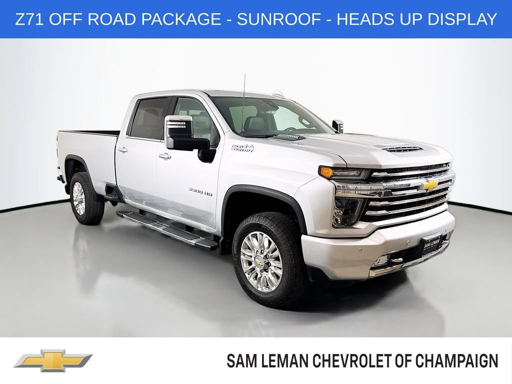 Used 2022 Silver Ice Metallic Chevrolet High Country image 1