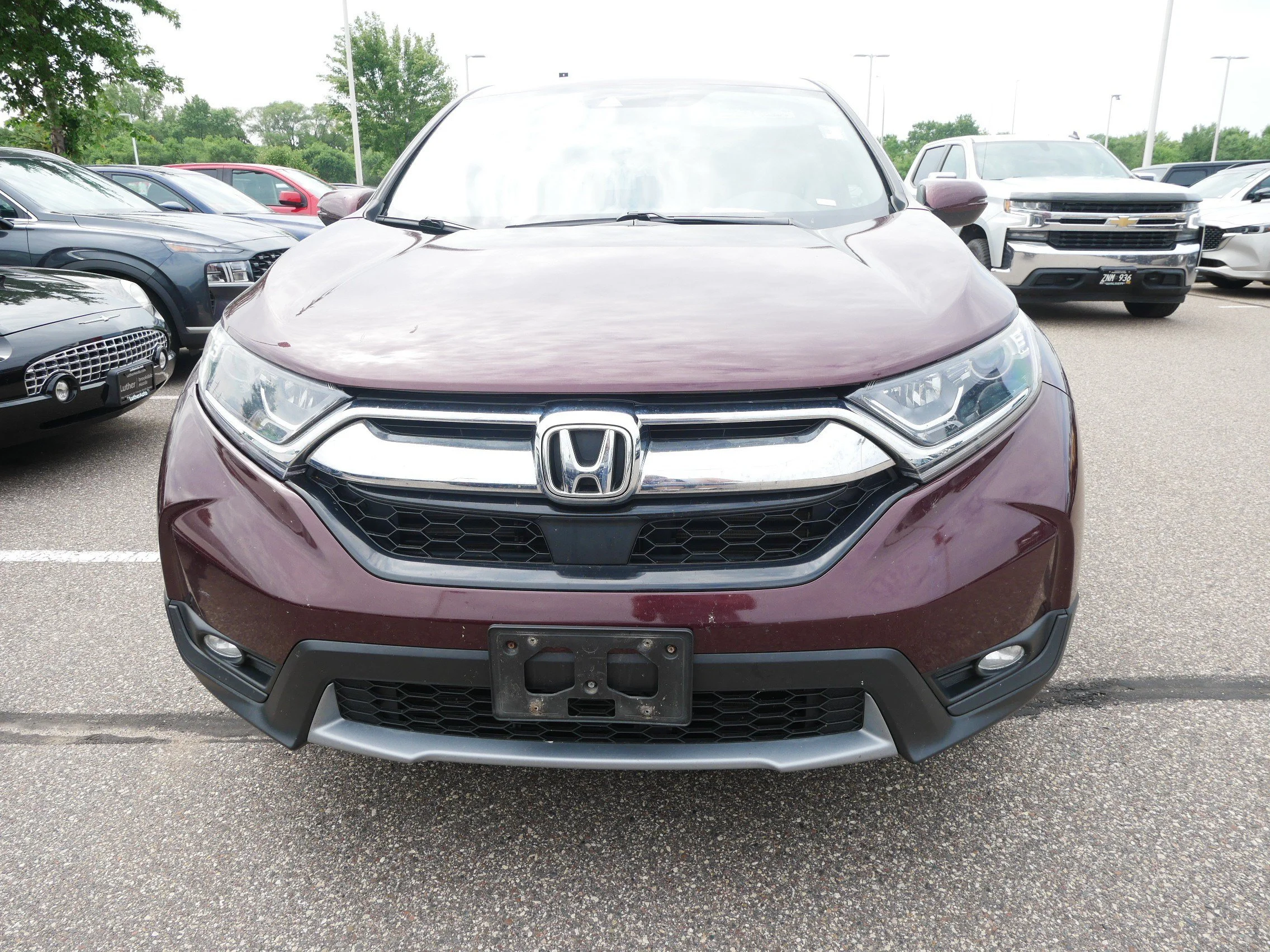 Used 2018 Honda CR-V EX with VIN 7FARW2H50JE002677 for sale in Brooklyn Center, Minnesota