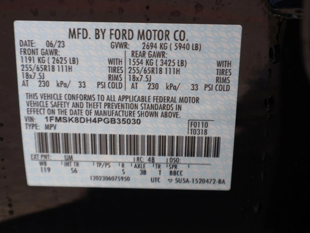 Certified Used 2023 Black Metallic Ford XLT image 42