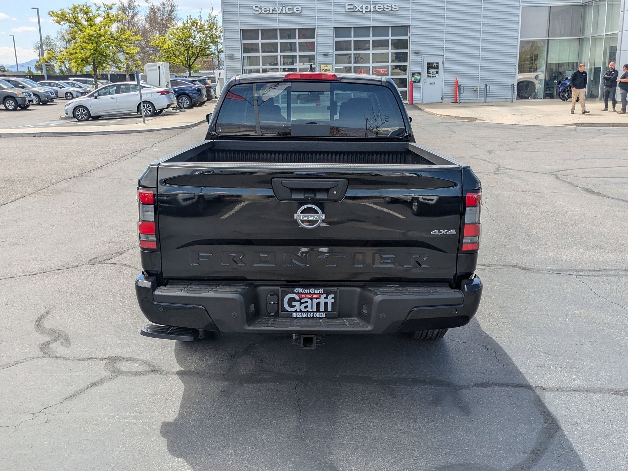 New 2026 Super Black Nissan Crew Cab SV Long Bed image 4