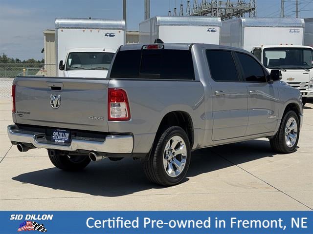 Used 2021 Billet Silver Metallic Clearcoat Ram Big Horn image 4