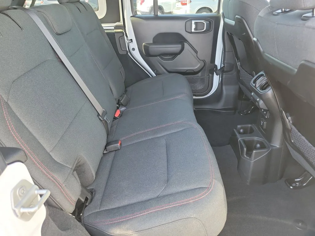 Used 2024 Bright White Clearcoat Jeep Rubicon image 22