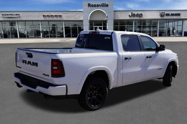 New 2026 Ivory White Tri-Coat Pearl-Coat Exterior Paint RAM Laramie image 3