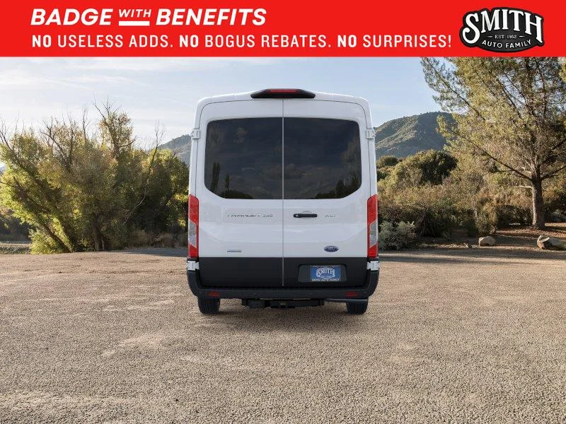 New 2025 Oxford White Ford Passenger Van XLT image 6