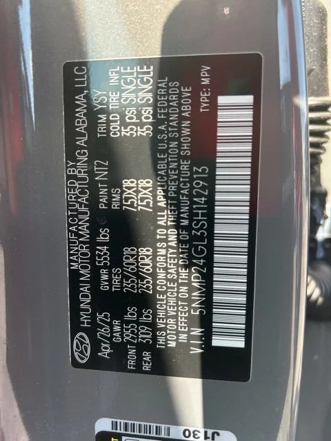 Used 2025 Gray Hyundai SEL image 38