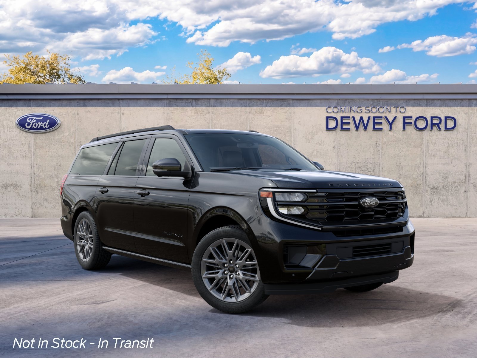 New 2027 Agate Black Metallic Ford Platinum image 4