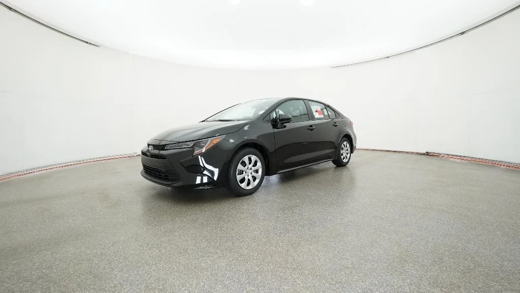 New 2026 Midnight Black Metallic Toyota LE image 6