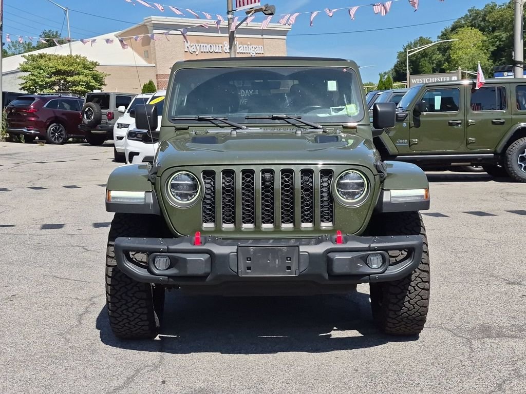 Used 2021 Green Jeep Unlimited Rubicon image 2