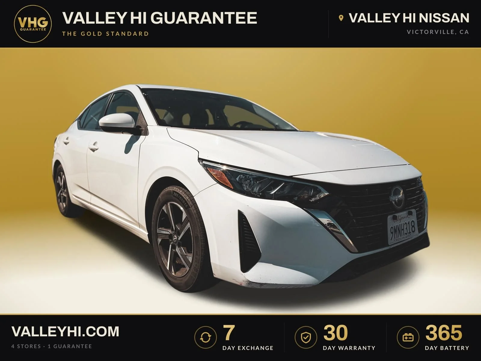 Used 2024 White Nissan SV image 1