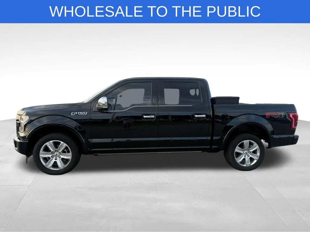 Used 2017 Black Ford Platinum image 2