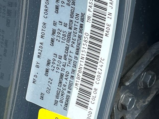 Used 2022 Gray Mazda Premium Plus image 27