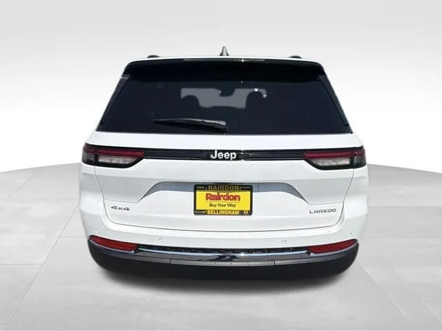 New 2026 Bright White Clearcoat Jeep Laredo image 6