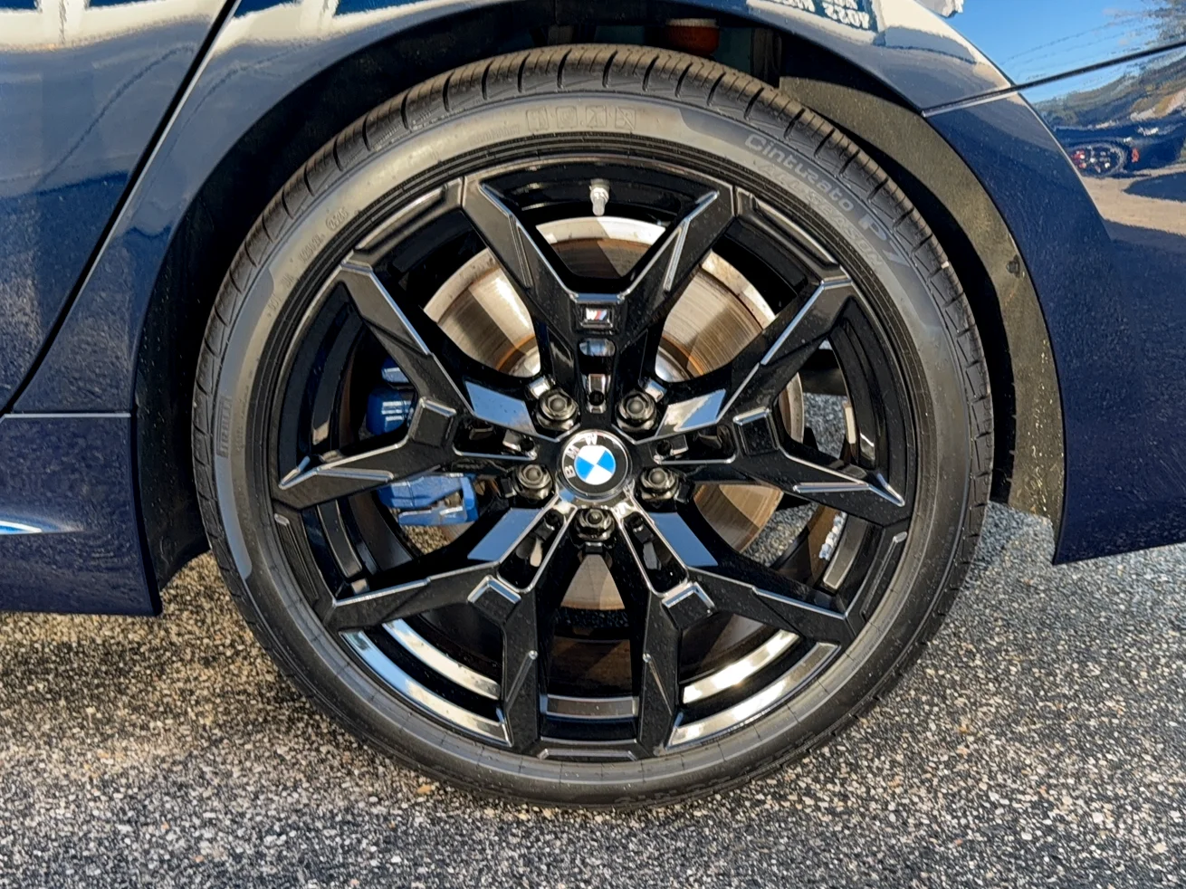 Certified Used 2025 Tanzanite Blue II Metallic BMW M340i xDrive image 29