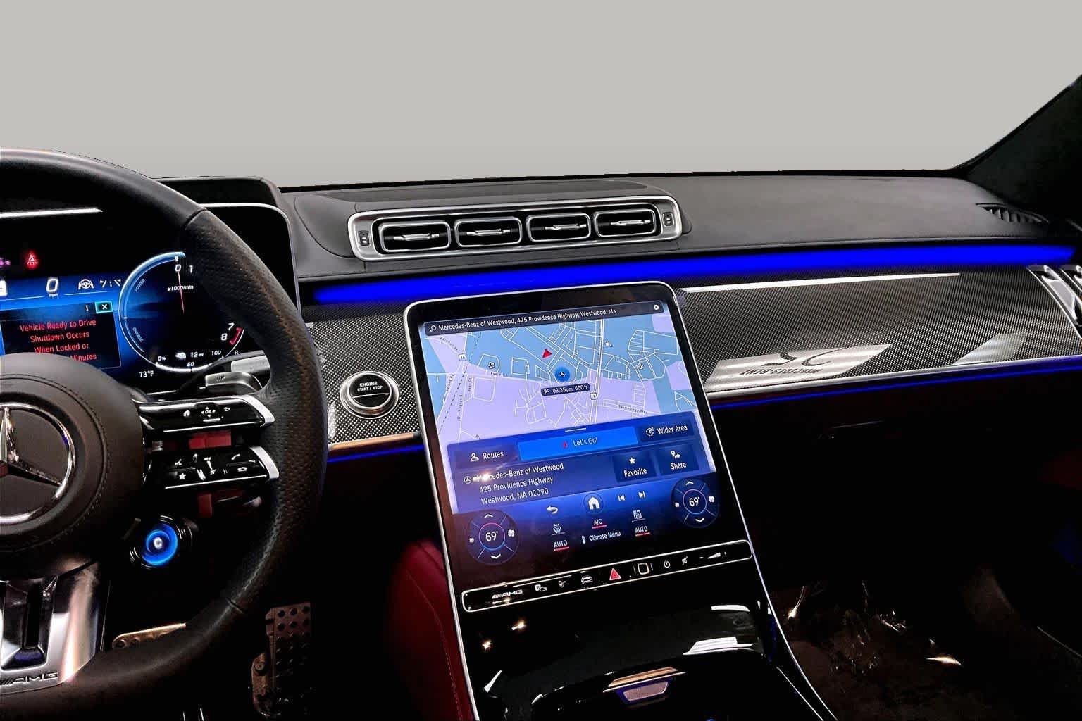 Certified Used 2025 Black Mercedes-Benz AMG® S 63 E image 7