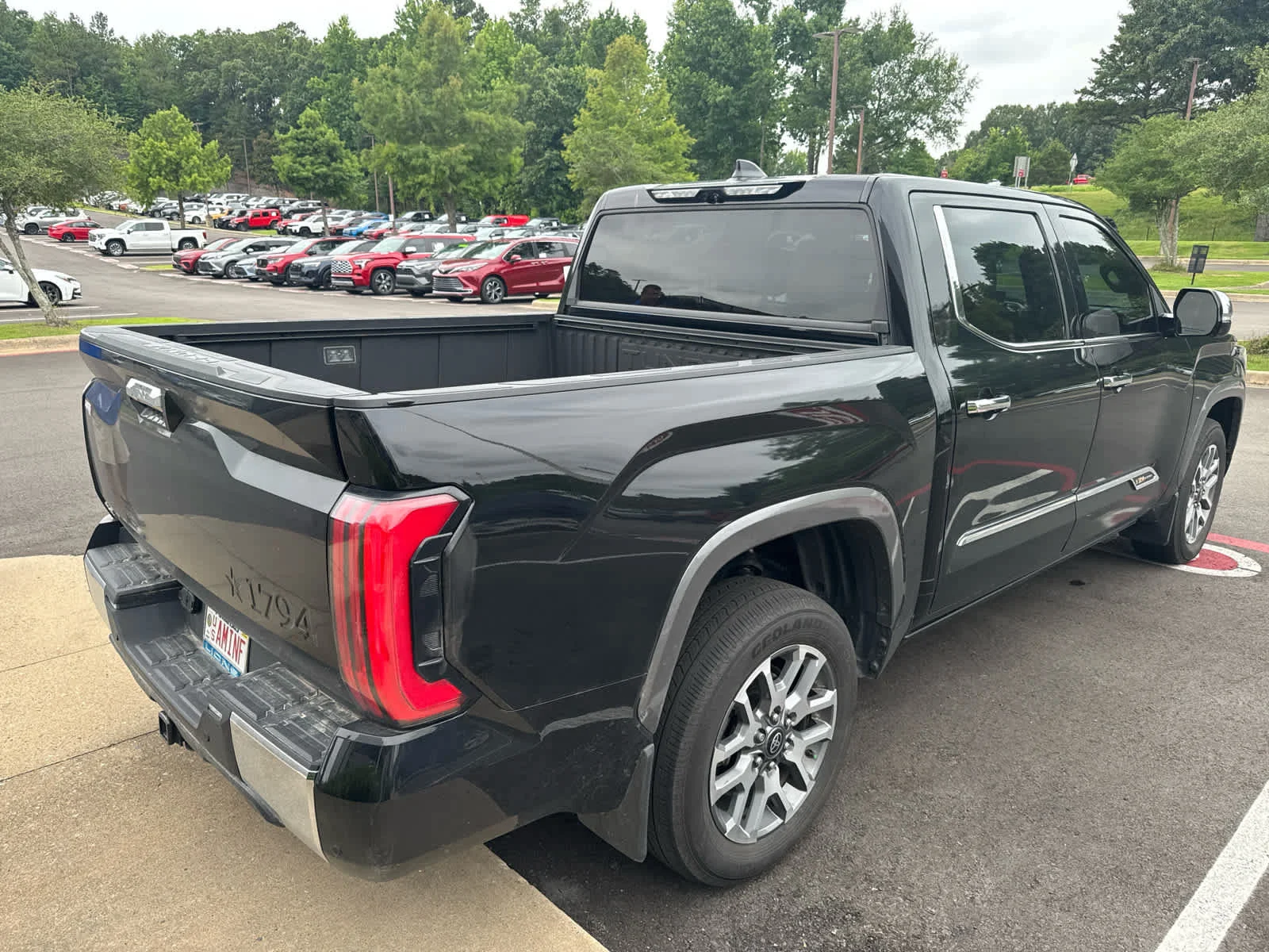 Used 2025 Midnight Black Metallic Toyota 1794 Edition image 4