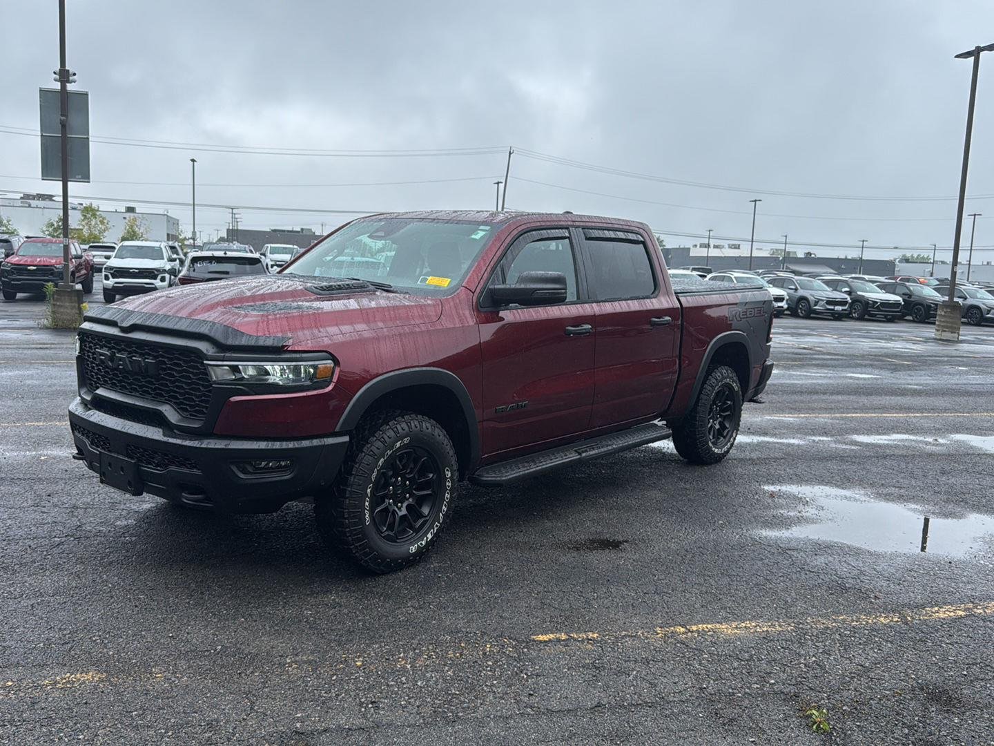 Used 2025 Delmonico Red Pearlcoat Ram Rebel image 5